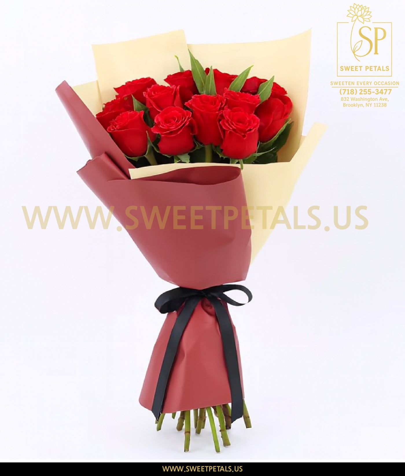 Beauty 21 Red Roses Bouquet
