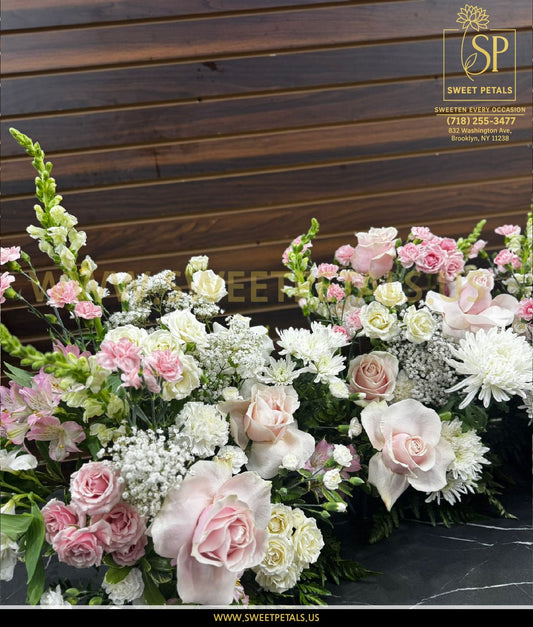 Elegant Serenity Floral Arrangement for Proposal