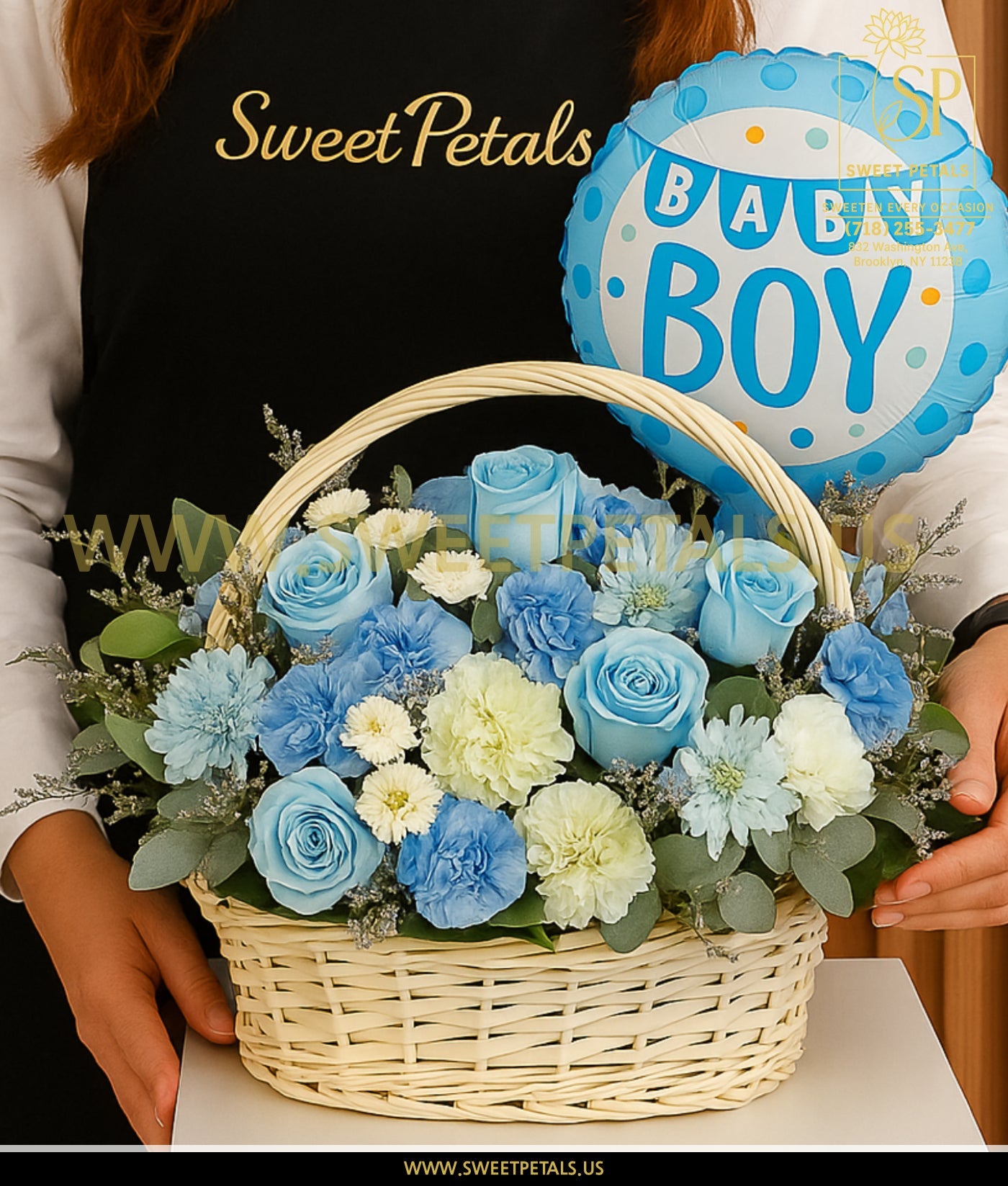 Baby Boy Welcome Basket