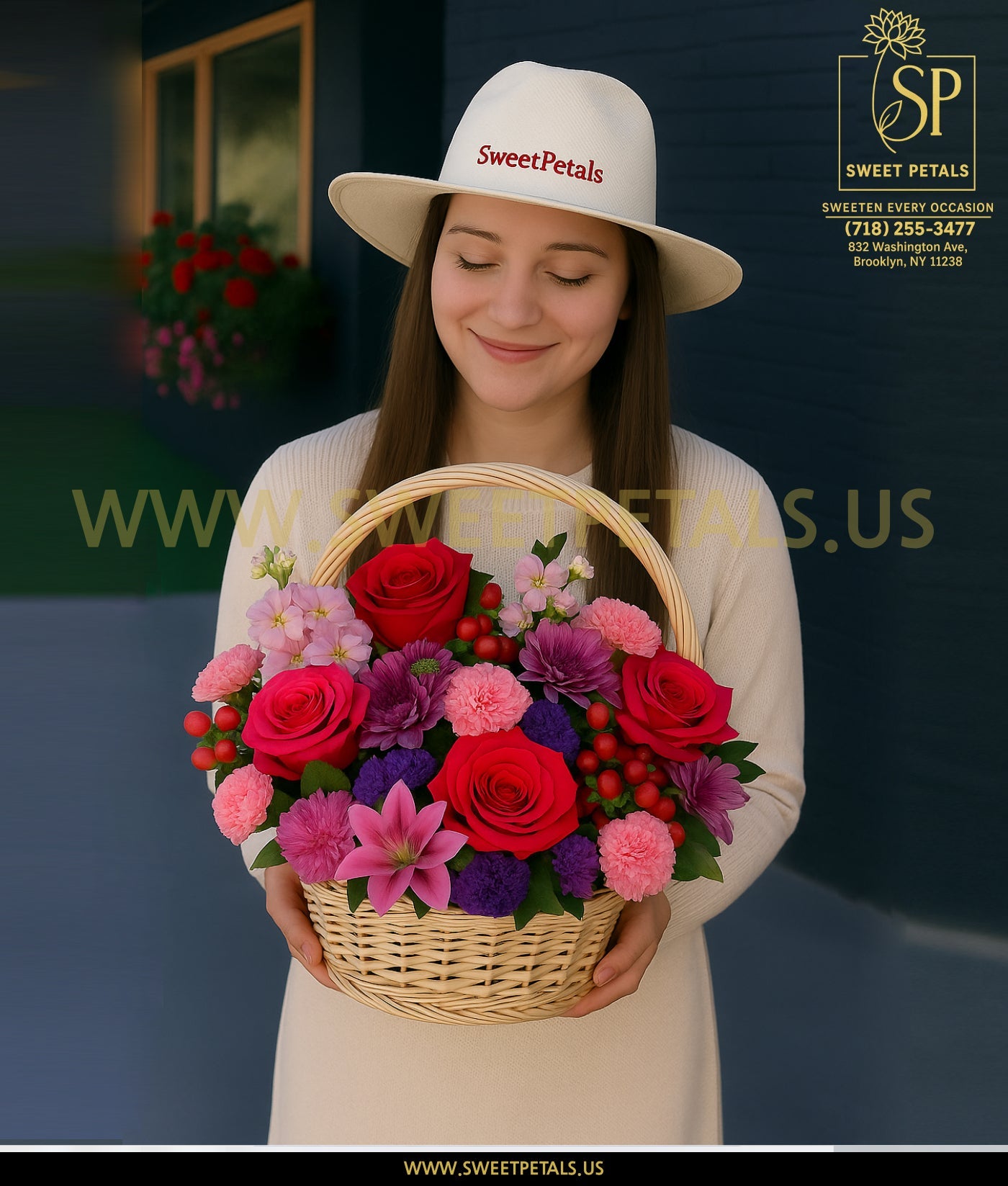 Blush Harmony Basket