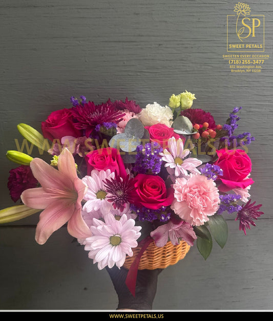 Blush Harmony Basket