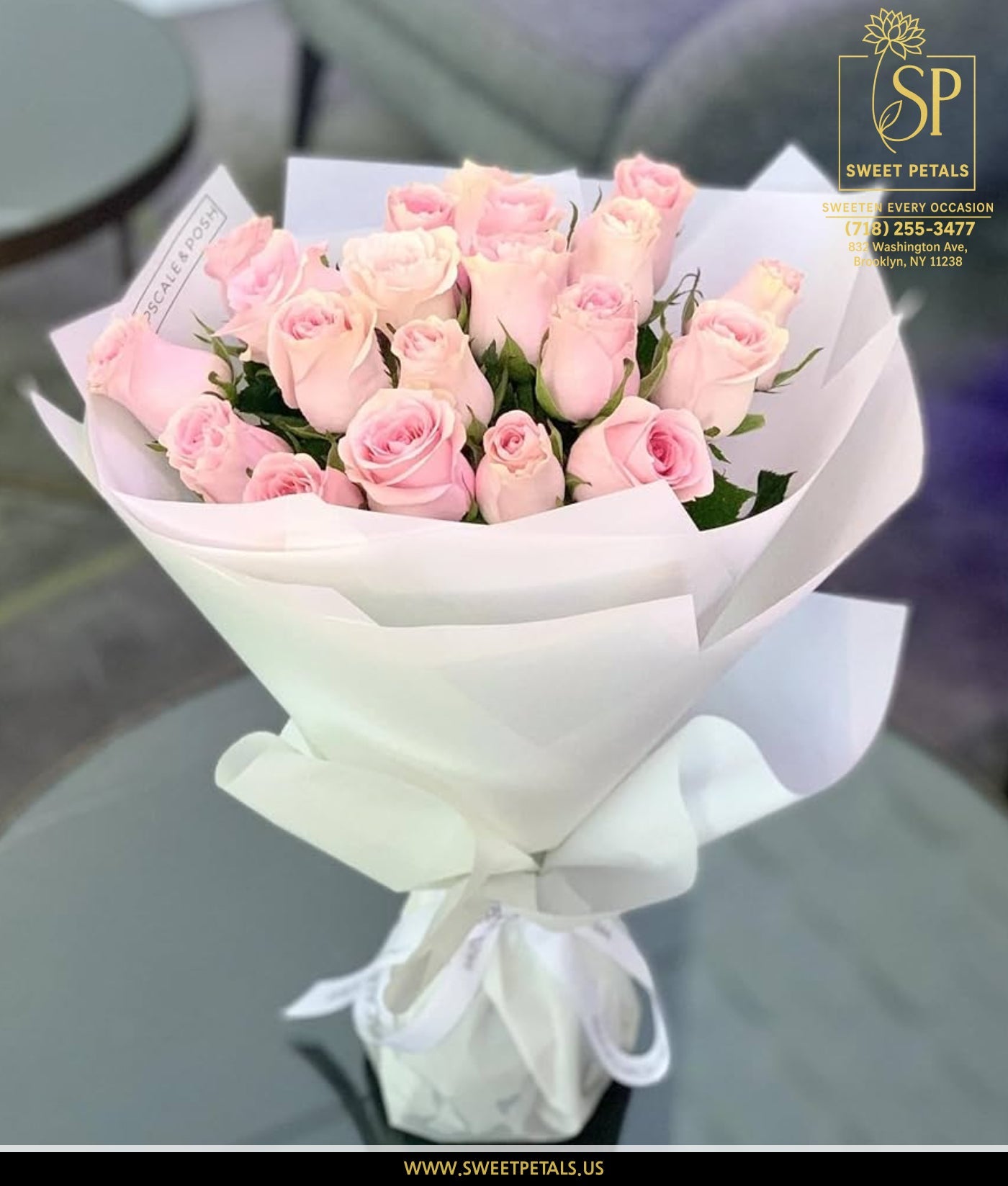 Pink Blush Elegance By SweetPetals