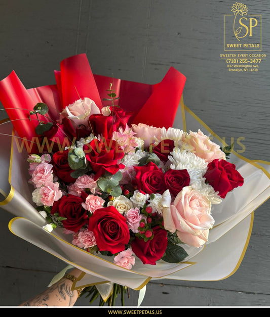 Scarlet Romance Bouquet